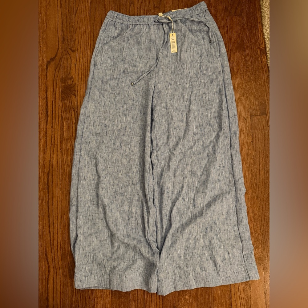 Max Studio Blue Wide Leg Pants